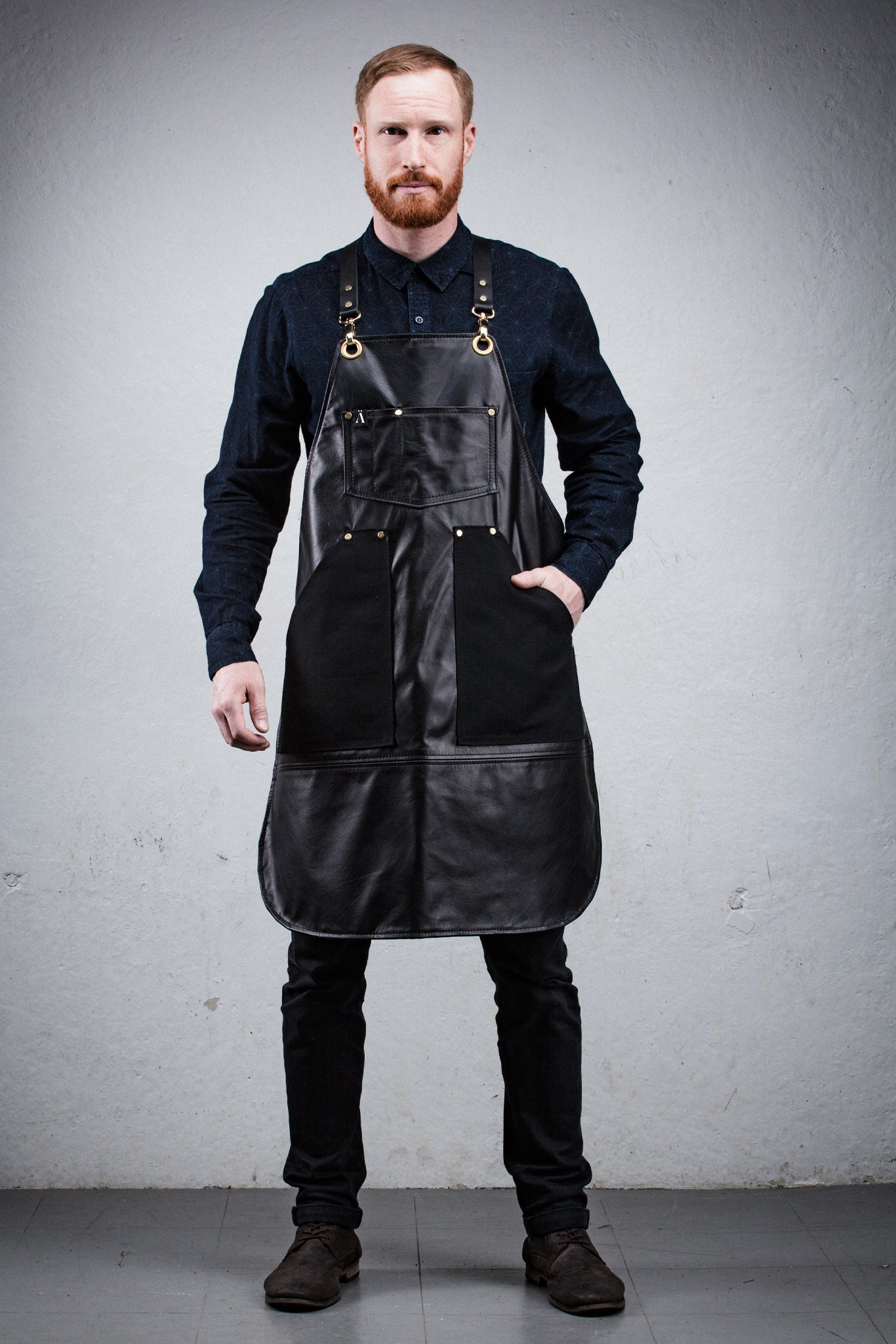 The Journeyman Apron - Leather & Canvas