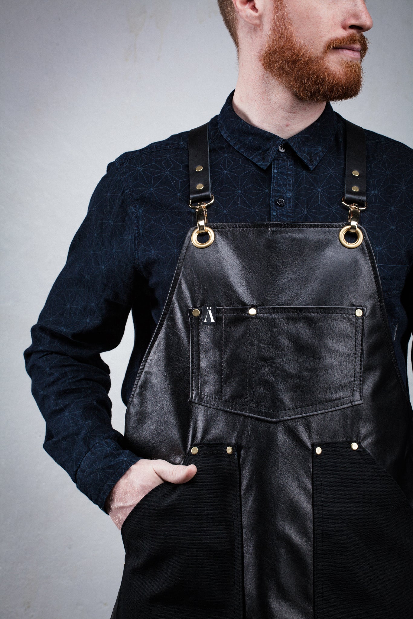 The Journeyman Apron - Leather & Canvas