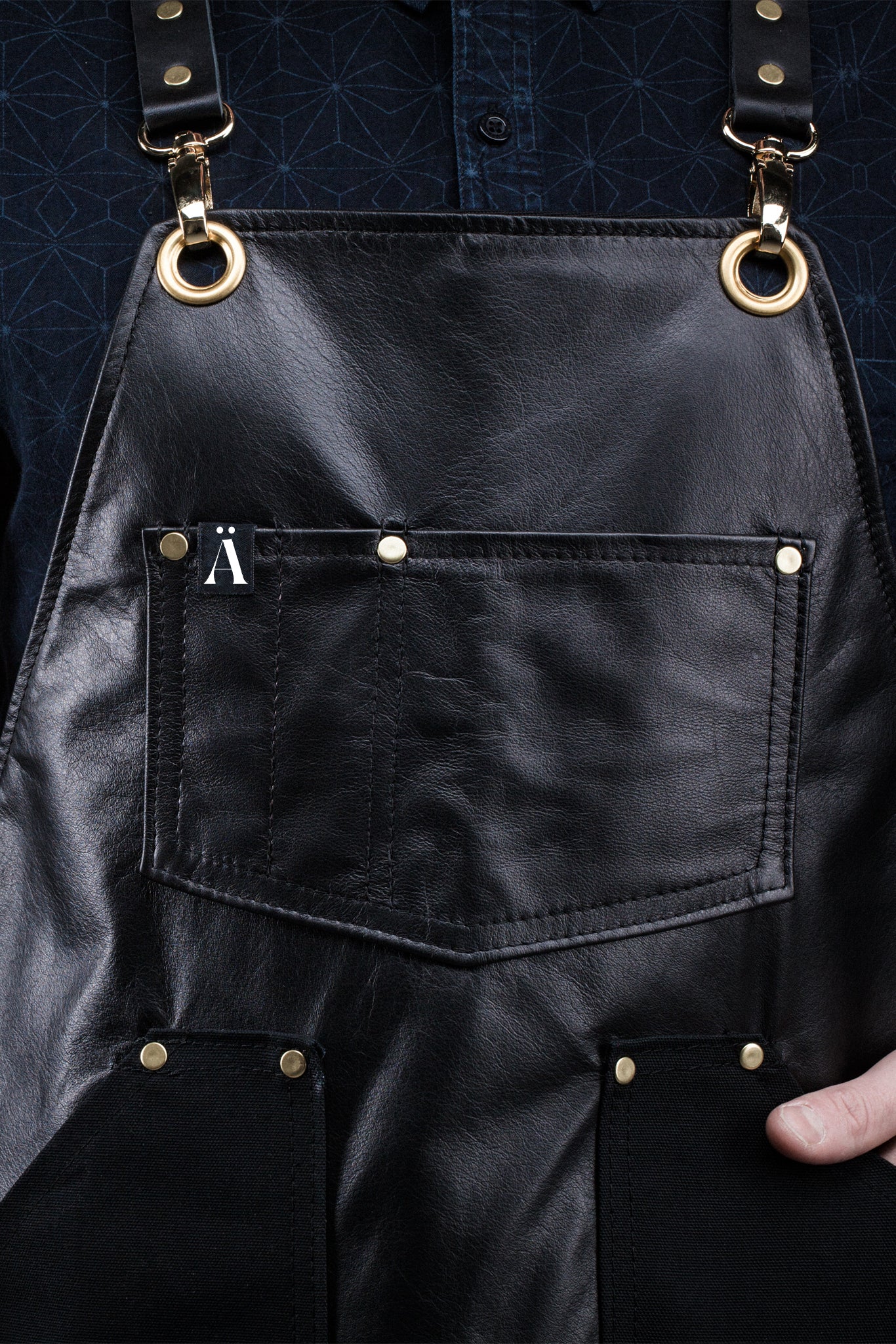 The Journeyman Apron - Leather & Canvas