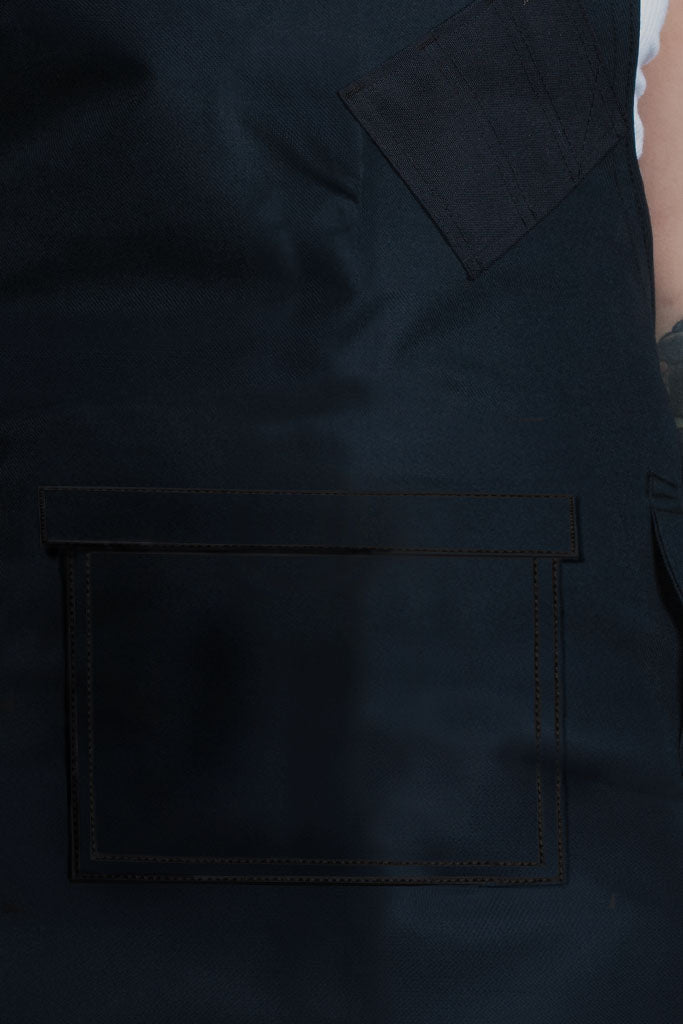 Infinite Black™ Bleach-Proof Black Denim - Gold Label Stylist Apron