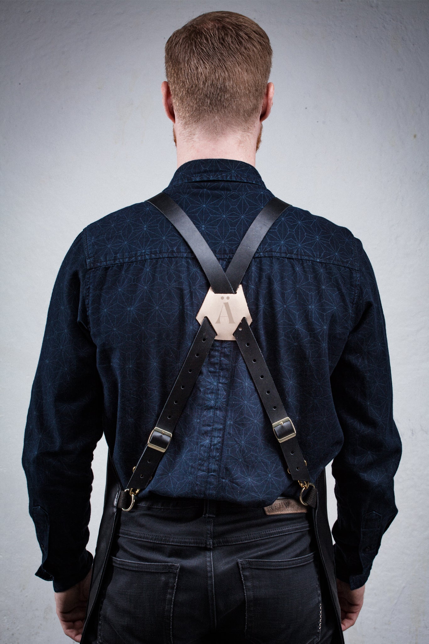 The Journeyman Apron - Leather & Canvas