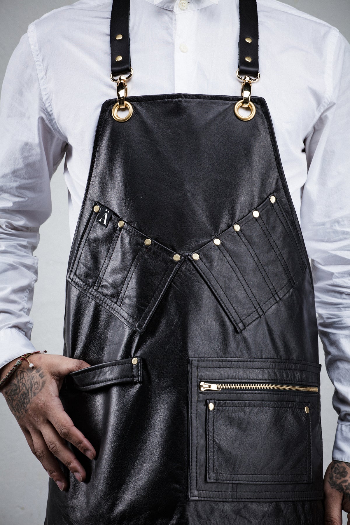 The Craft - Leather Barber &amp; Stylist Apron