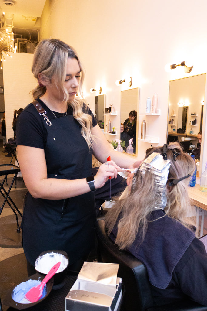 Infinite Black™ BLEACH-PROOF BLACK DENIM STYLIST APRON