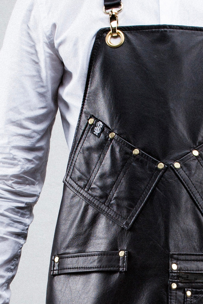 Leather Barber & Stylist Apron