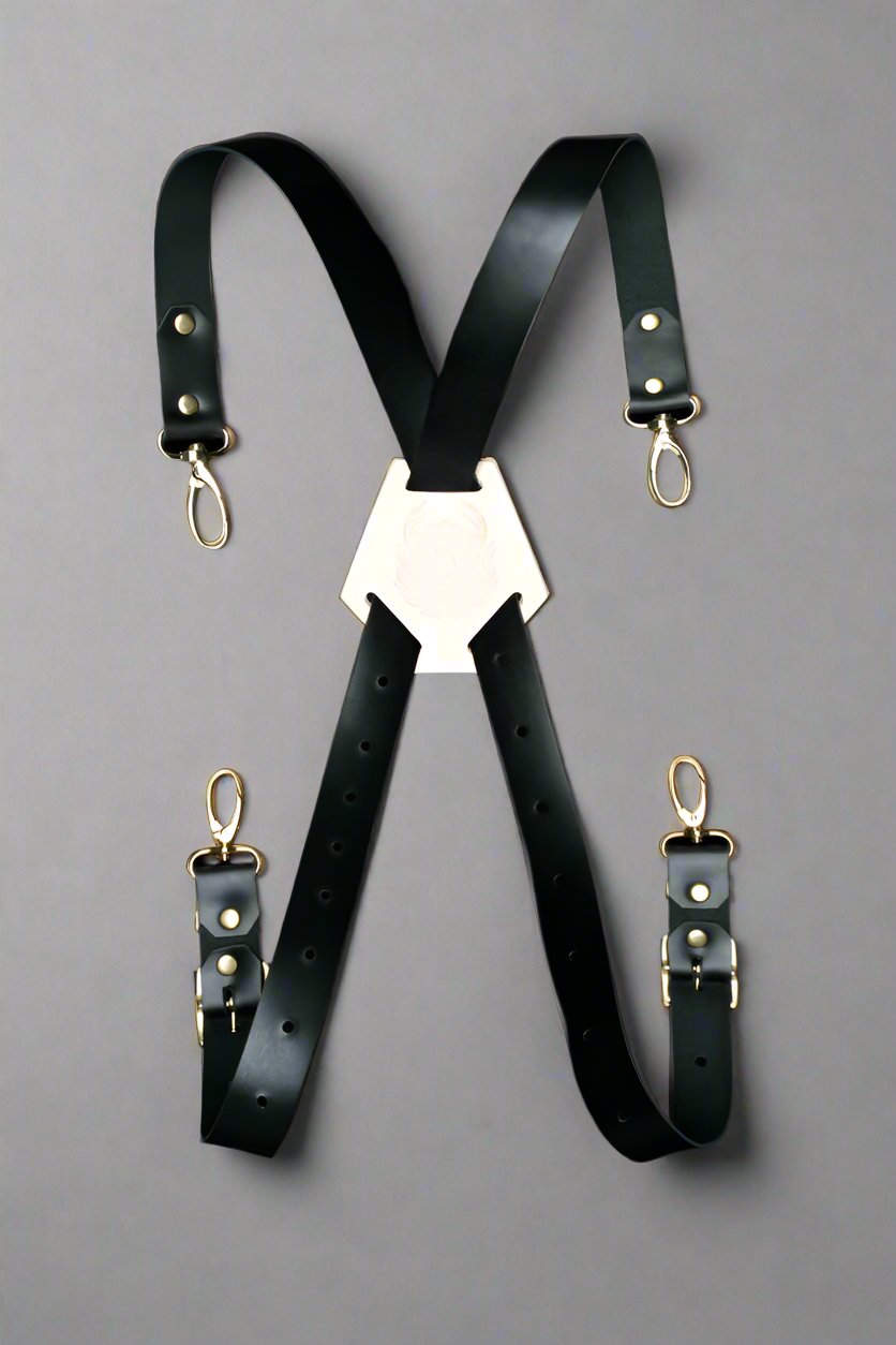 Leather X-Back Straps - 6 Options