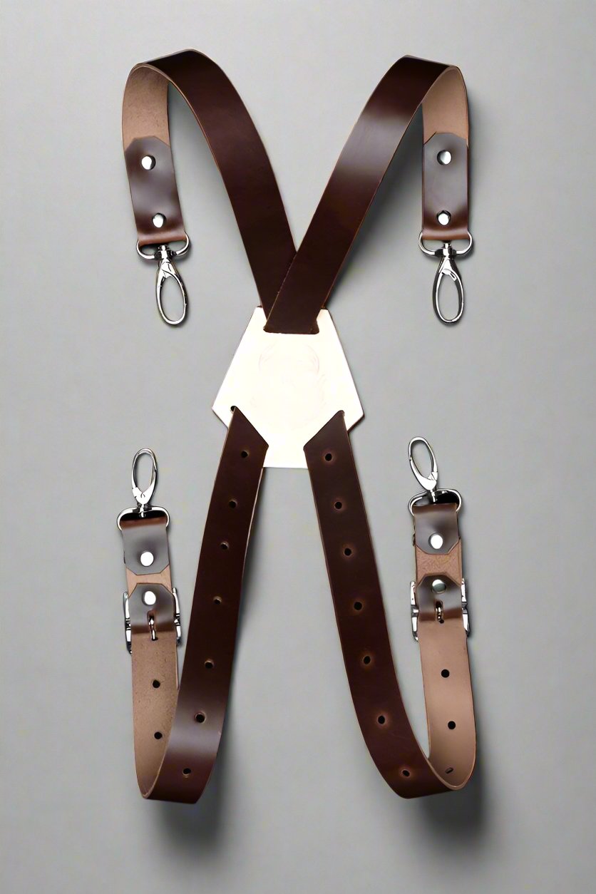 Leather X-Back Straps - 6 Options