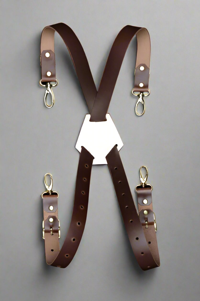 Leather X-Back Straps - 6 Options