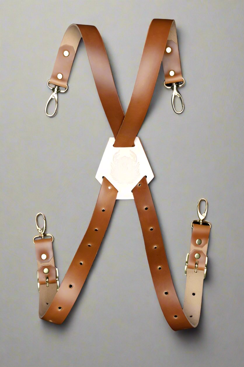 Leather X-Back Straps - 6 Options