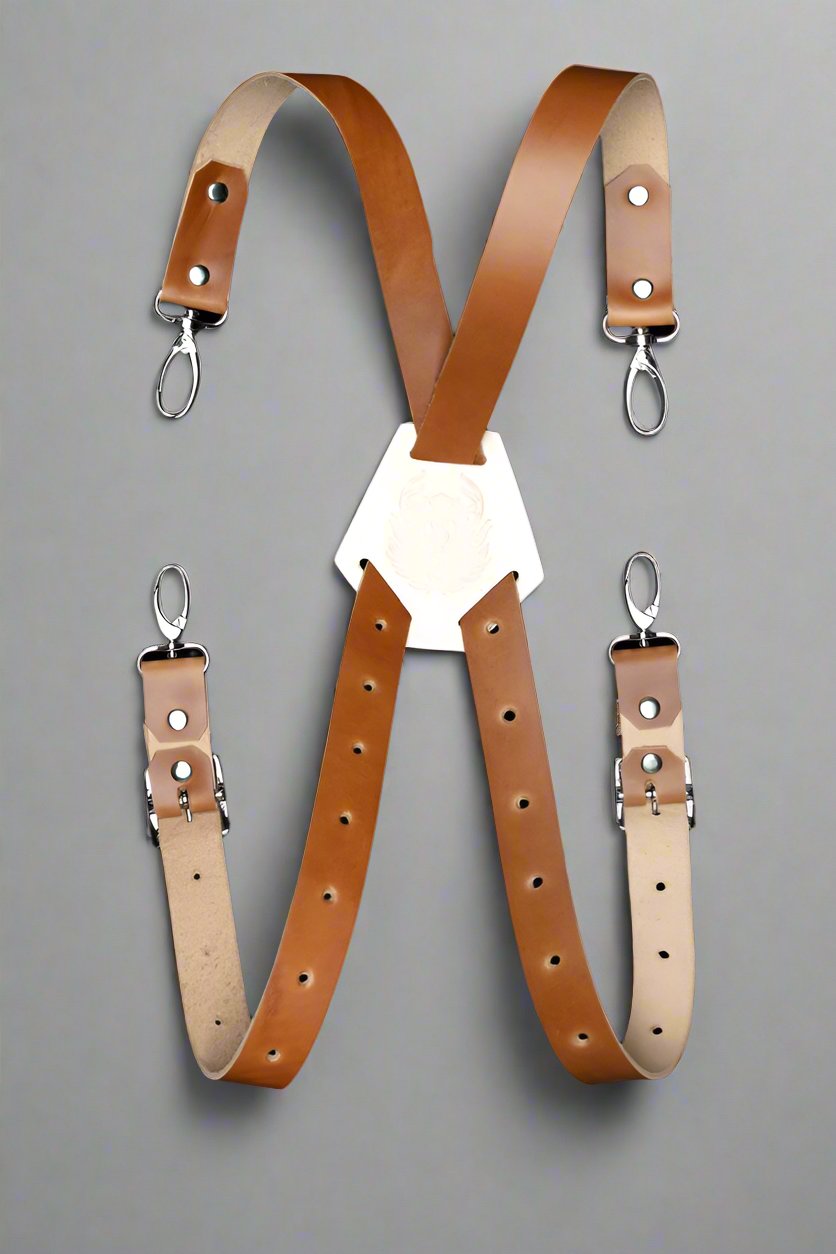 Leather X-Back Straps - 6 Options