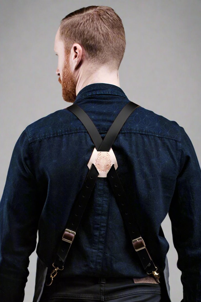 Leather X-Back Straps - 6 Options